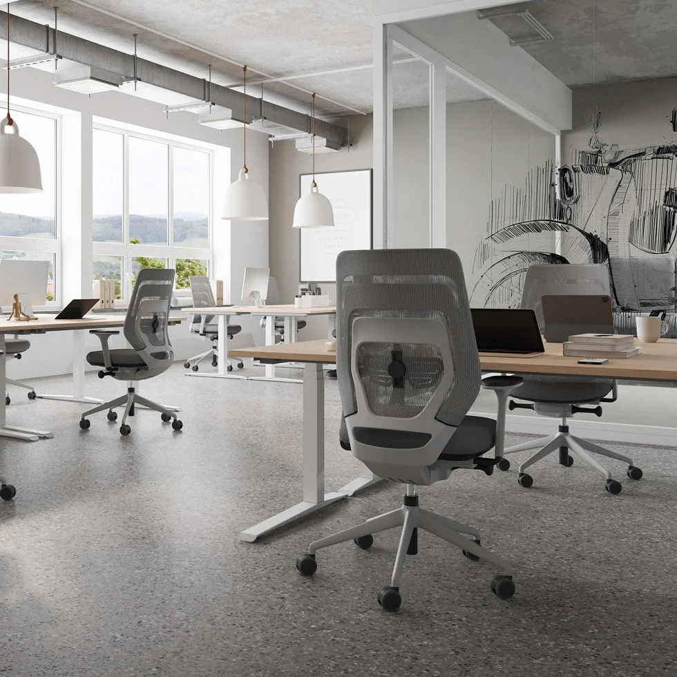 2025 FM Ergonomisk Kontorstol – Få fordel af en øjeblikkelig rabat! – Fremstillet i Tyskland