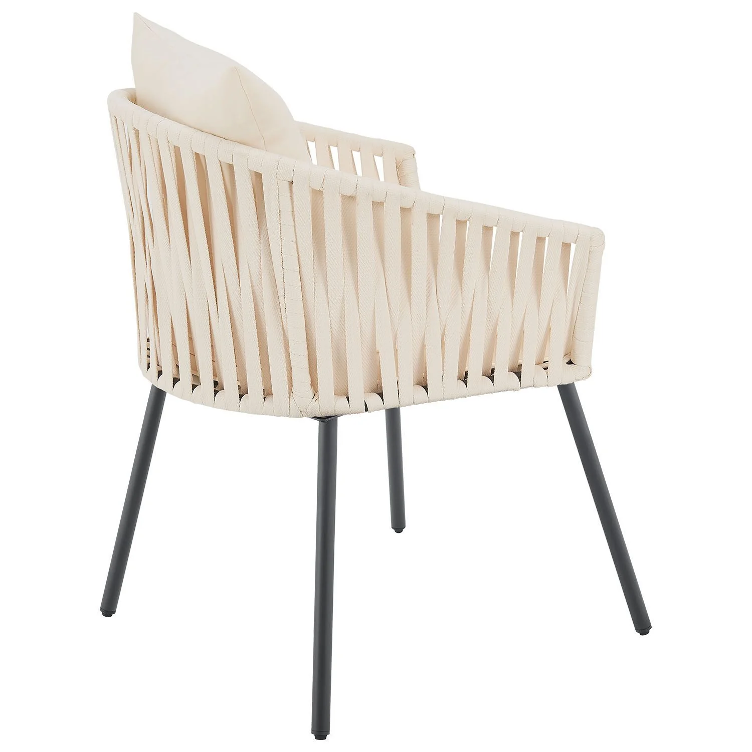 2025 Rebsæt med 2 stole – Elegance og komfort til dit udendørsområde