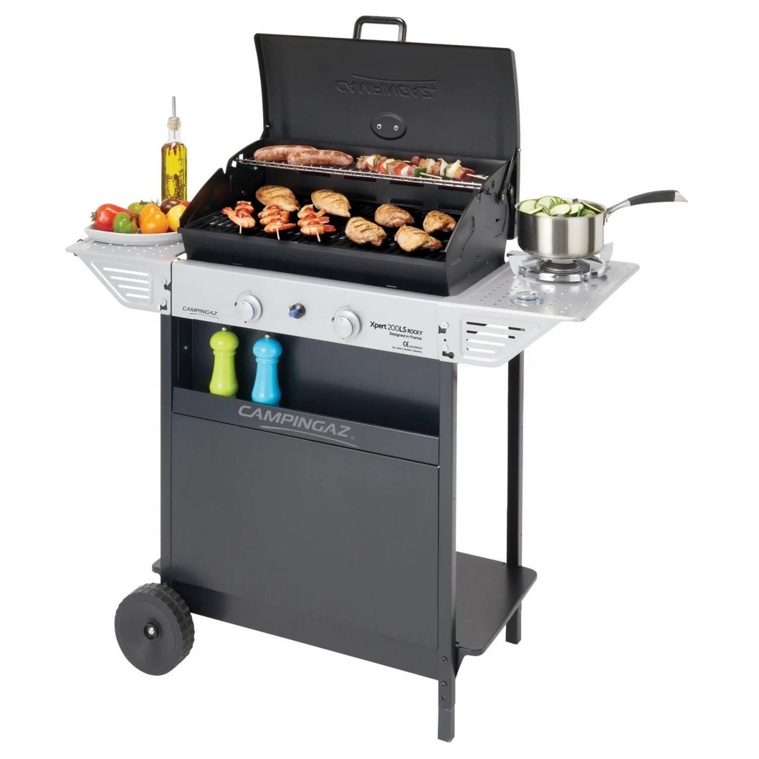 Xpert 200 LS Rocky Gasgrill mit 2 Brennern