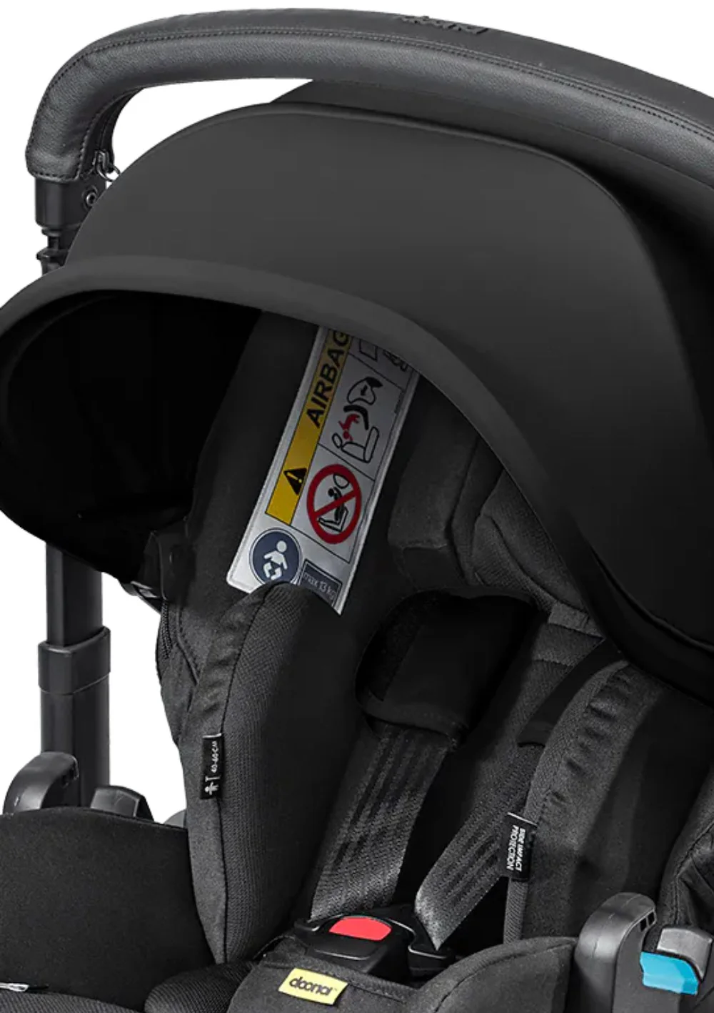 2025 „Doona X“ Autositz Nitro Schwarz