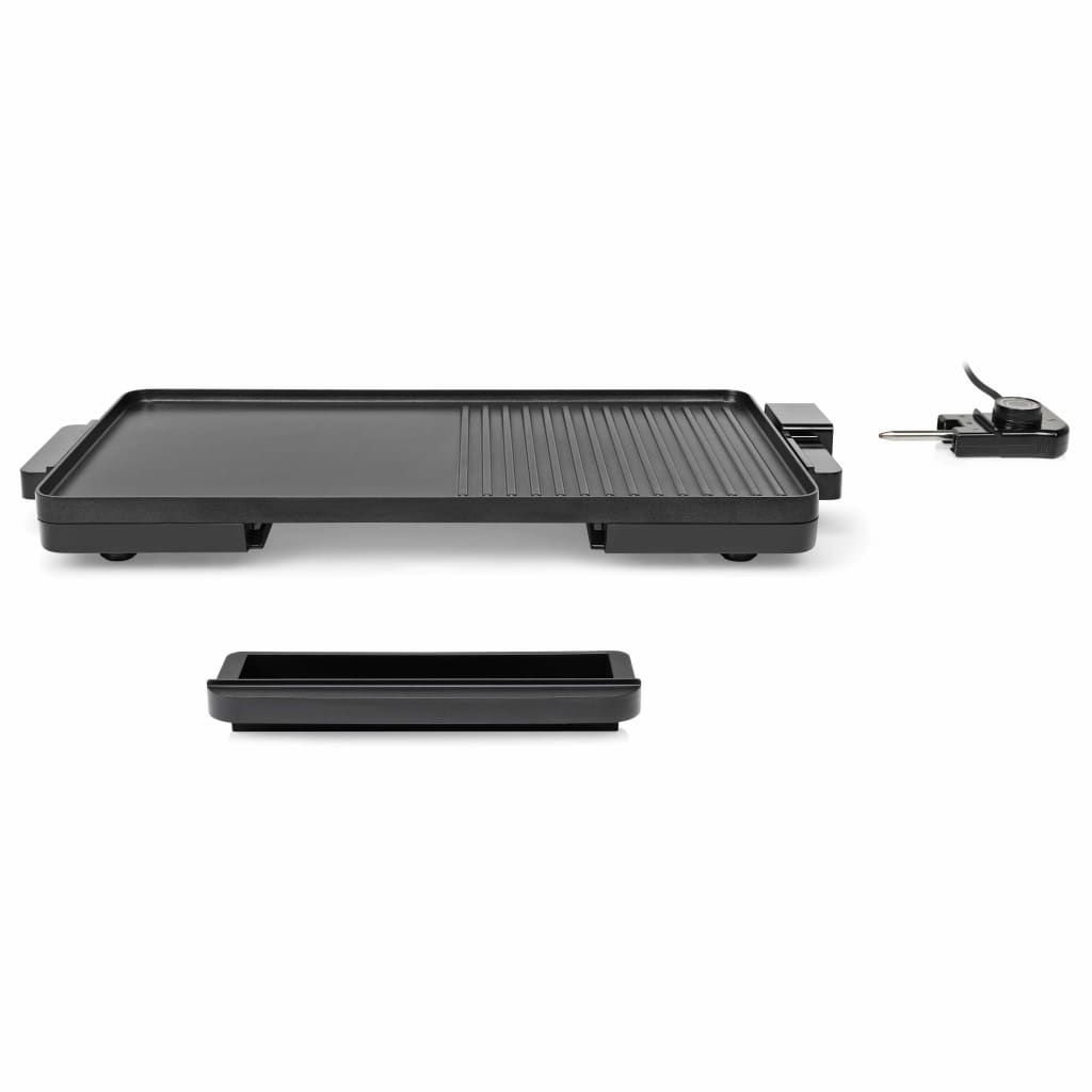 Tristar 2-in-1 Elektrogrill/Grillfunktion/Kocher, 2000 W, Schwarz, 49 x 27 cm