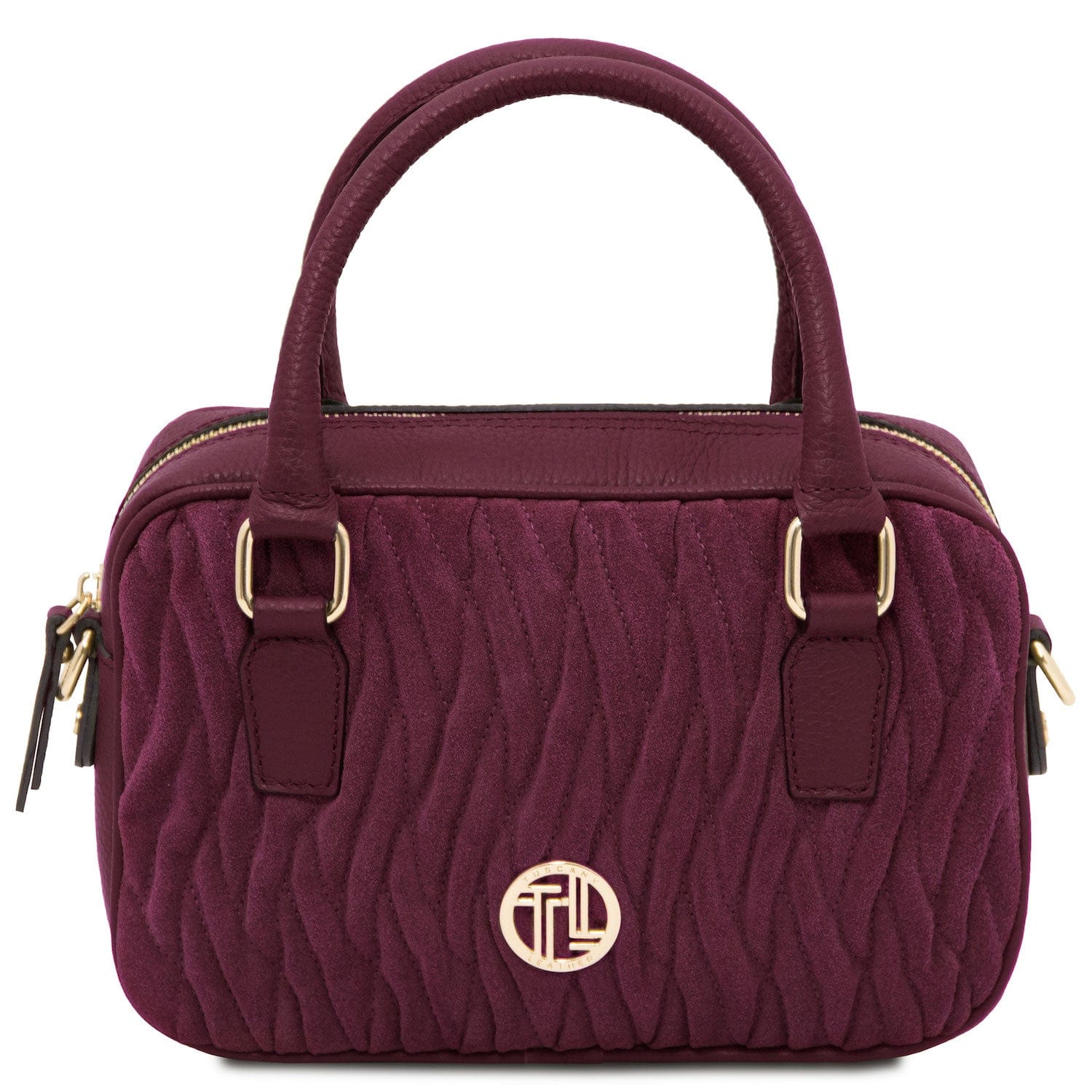 Chantilly - Suede leather handbag | TL142480