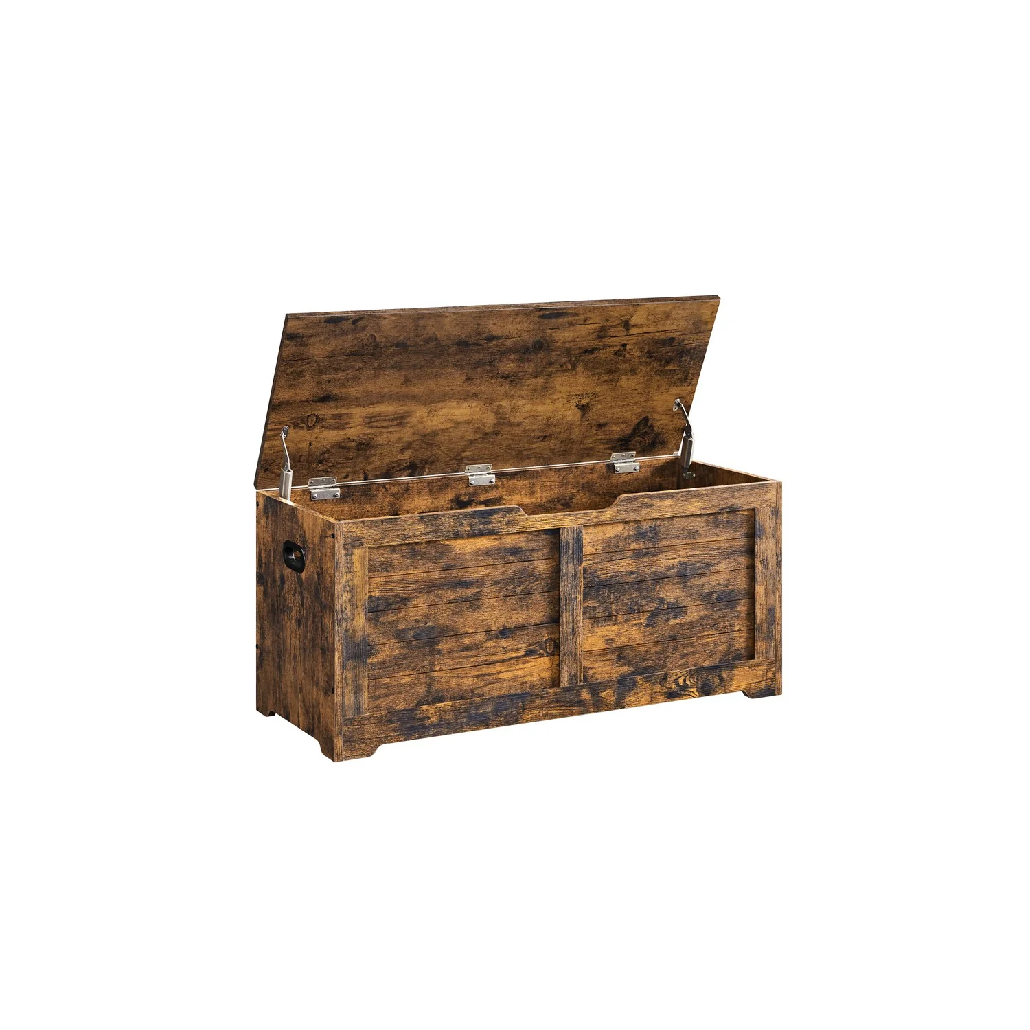 Moderne stil opbevaringsbænk med ottomansk design