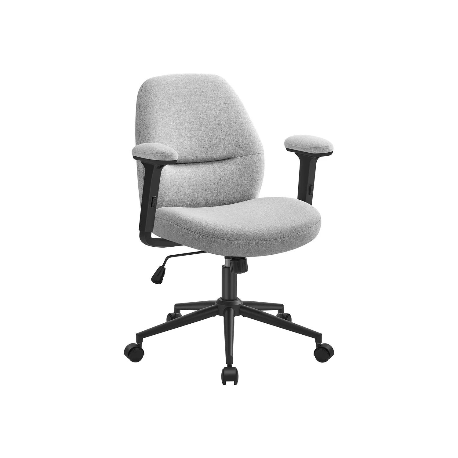 Drejestol med justerbare armlæn