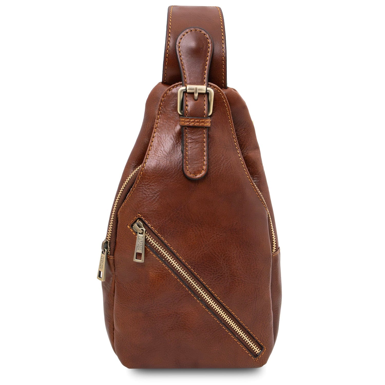 Kevin - Matte leather crossover bag | TL142423