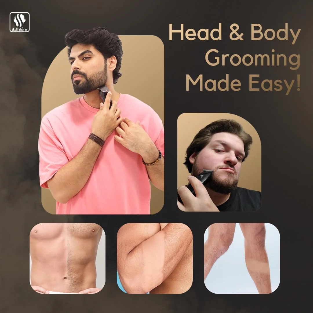 2025 Pitbull Gold PRO – Elektrisk barbermaskine til hoved og ansigt