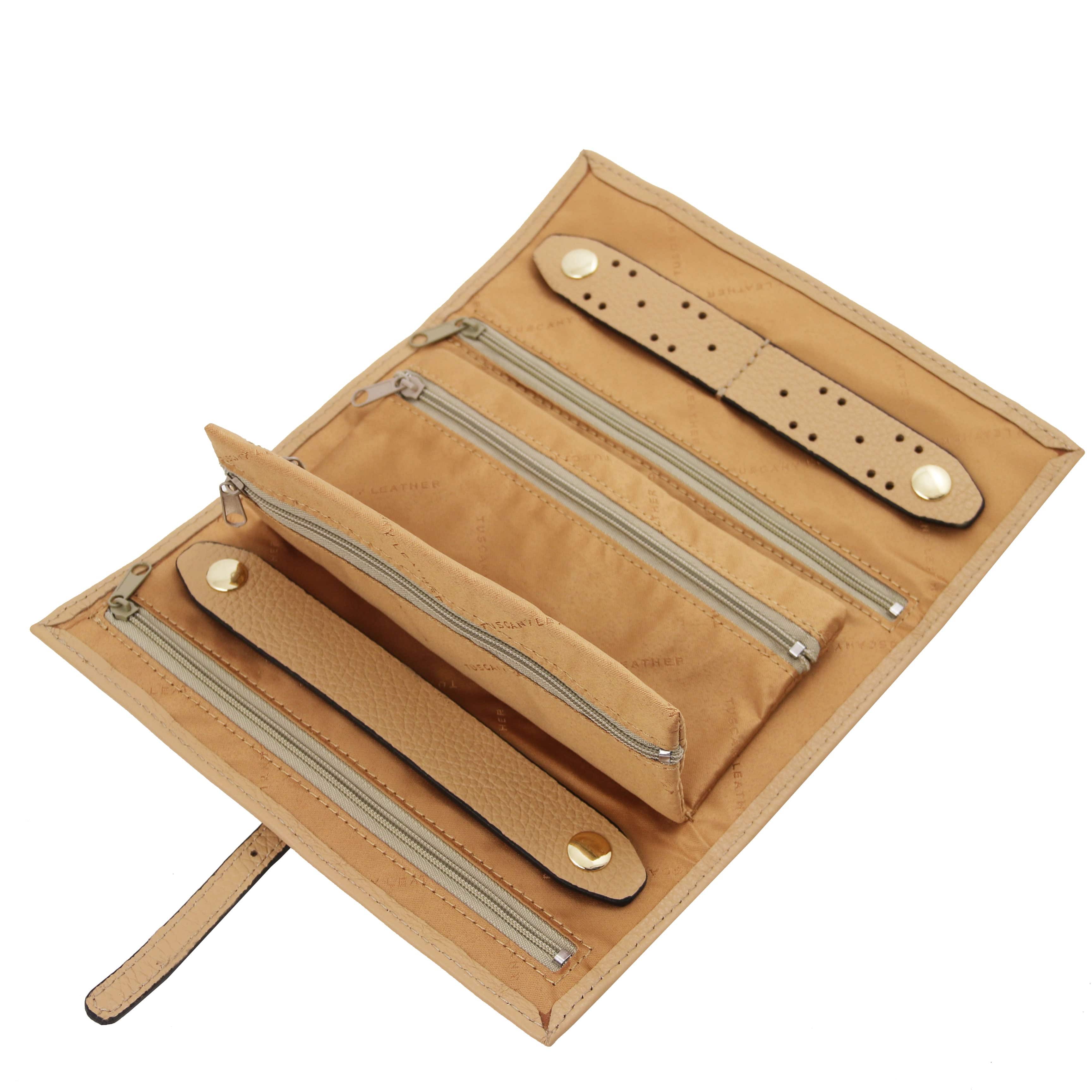 Soft leather jewellery case | TL142193