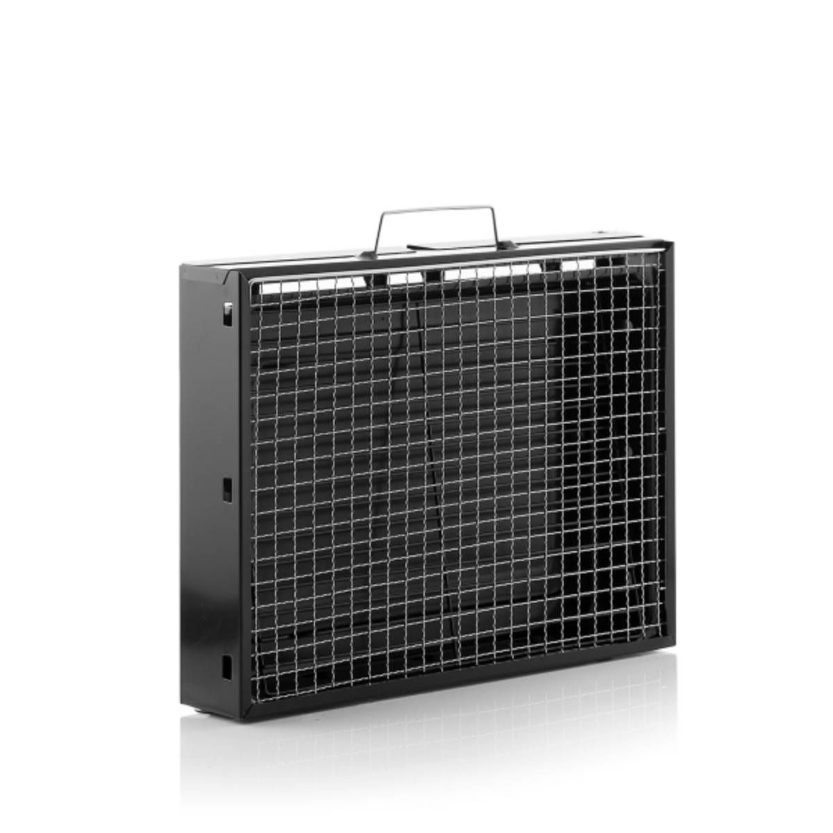 Innovagoods Tragbarer, faltbarer Holzkohlegrill 35x27cm 2 Personen (Eisen)