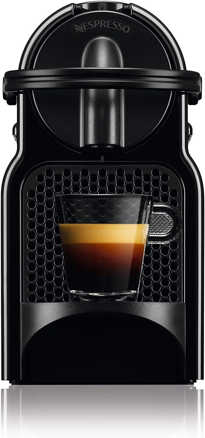 Nespresso De'Longhi Inissia EN80.B Kaffeemaschine für Nespresso-Kapseln, 19 bar, automatische Abschaltung, schwarz
