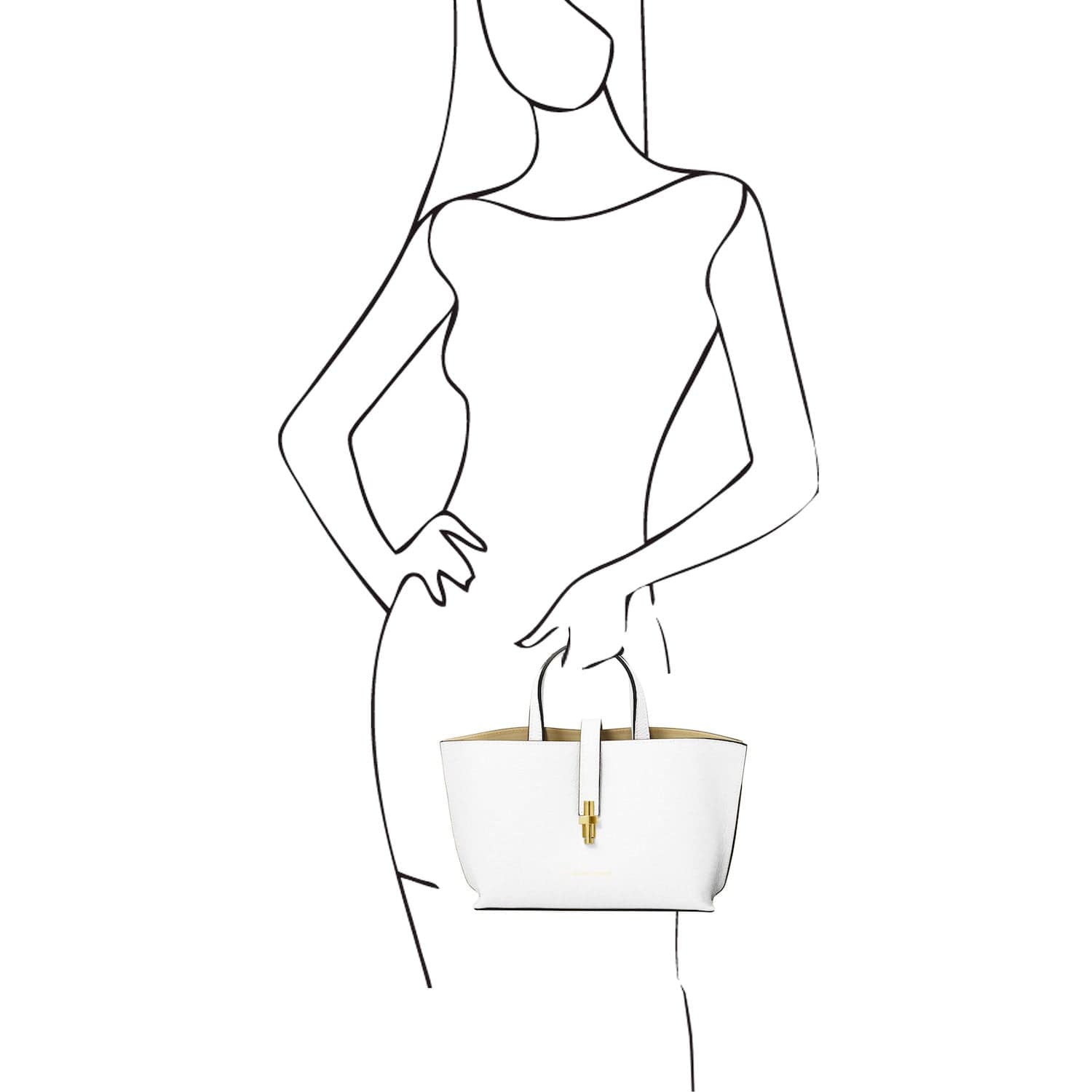 Agatha - Women's leather tote purse | TL142456