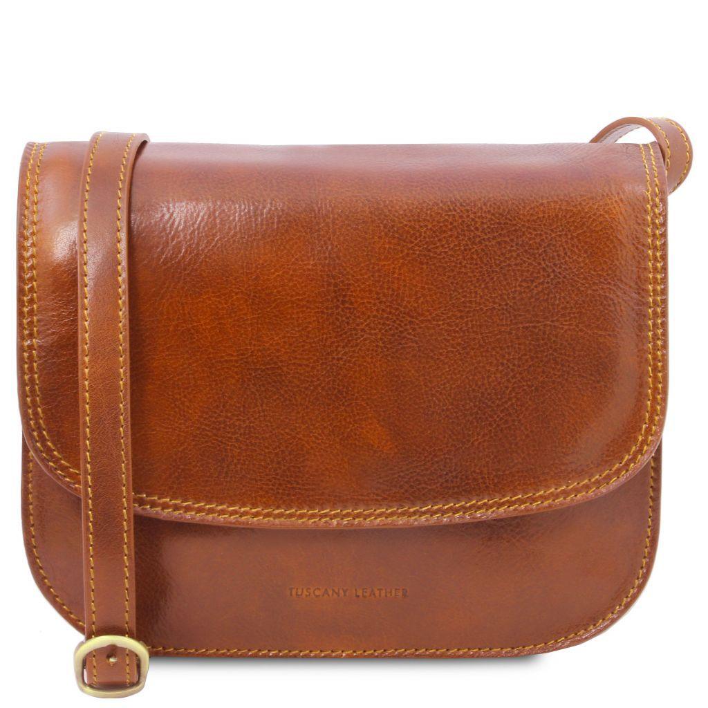 Greta - leather saddle bag | TL141958