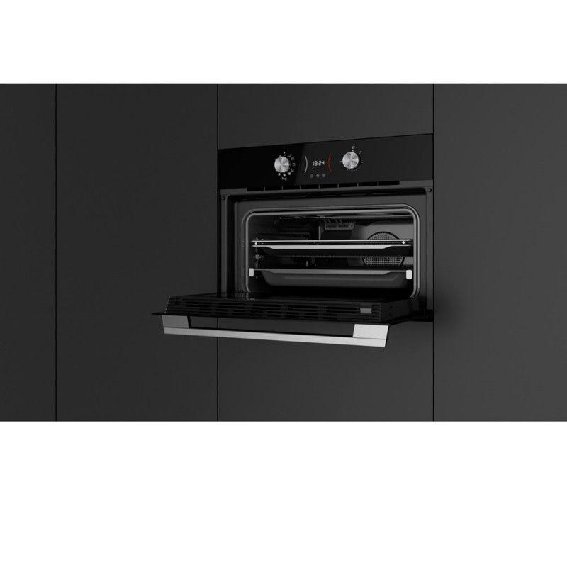 Teka Airfry HLC 8406 Backofen, schwarzes Glas, 45 cm