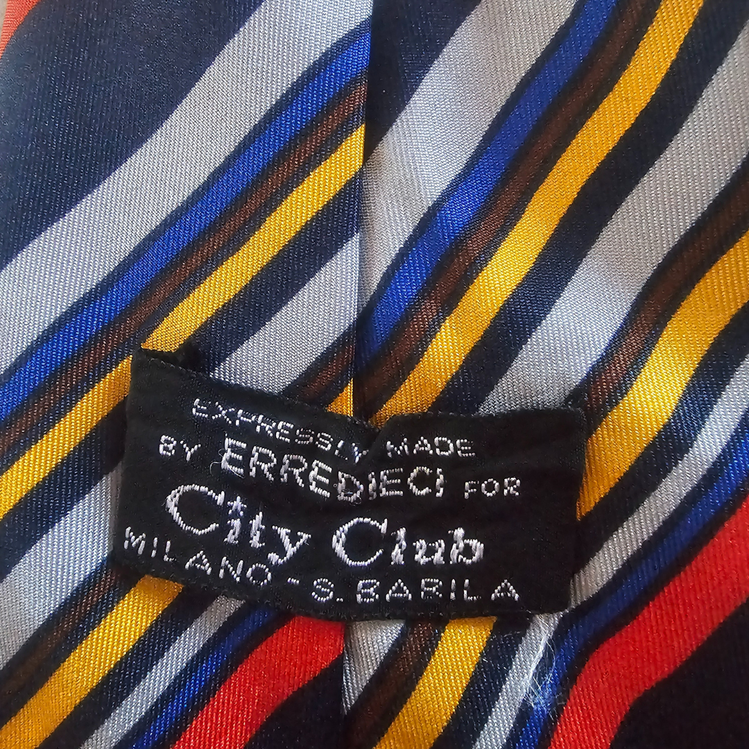 Stripes Fire 4-in-1 Jeweled Tie