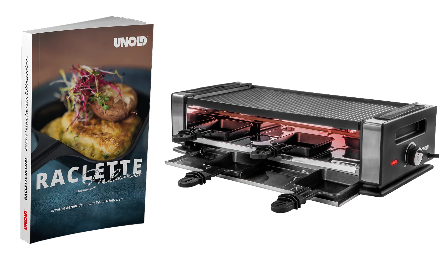 Raclette Finesse Basic 2025 avec livre de recettes