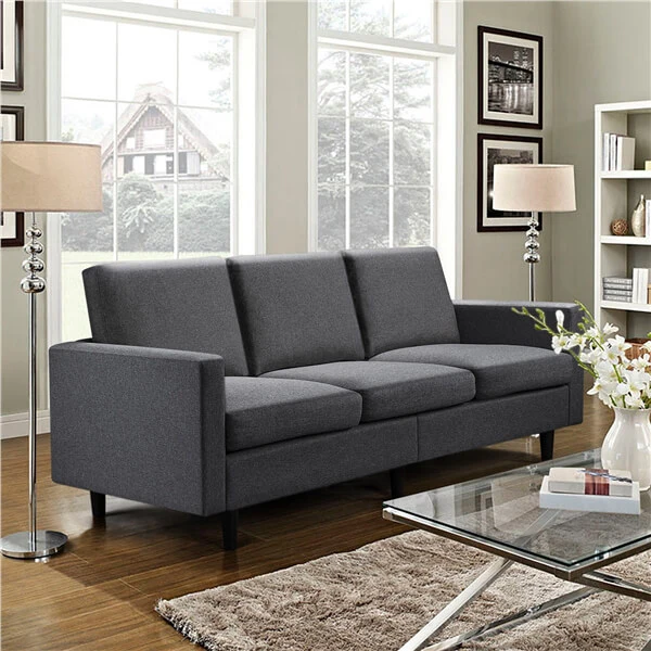 Yaheetech Moderne 3-personers sofa