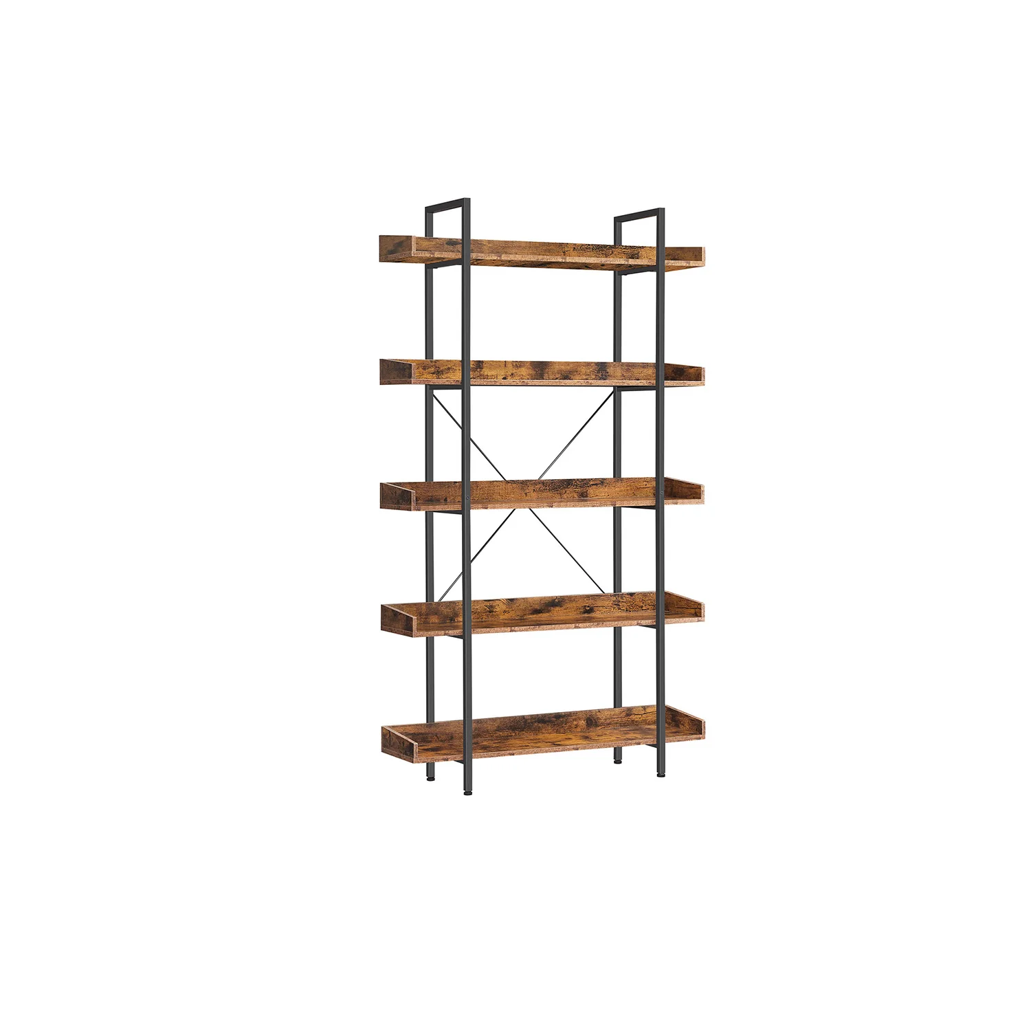 Bücherregal, 5-stöckiges Bücherregal