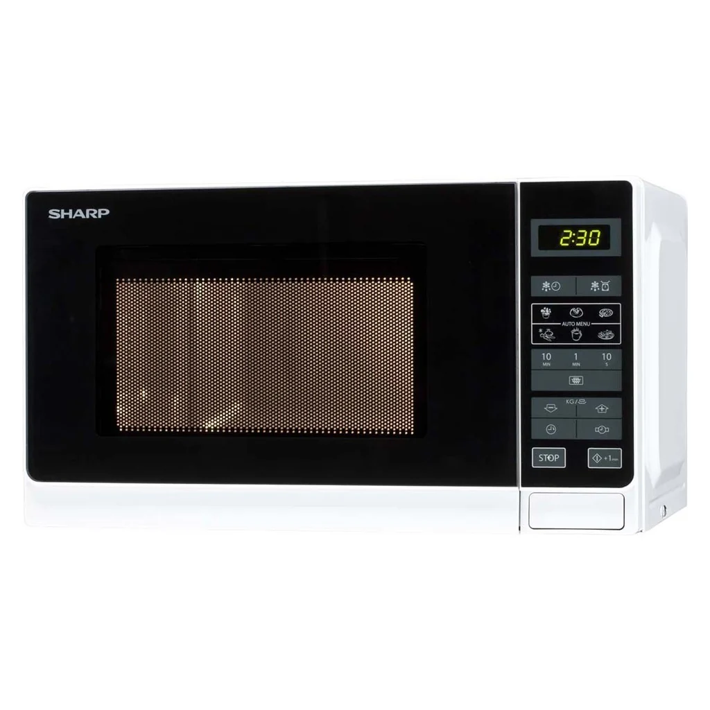 2025 Sharp R-242 WW 20 L Hvid Mikrobølgeovn