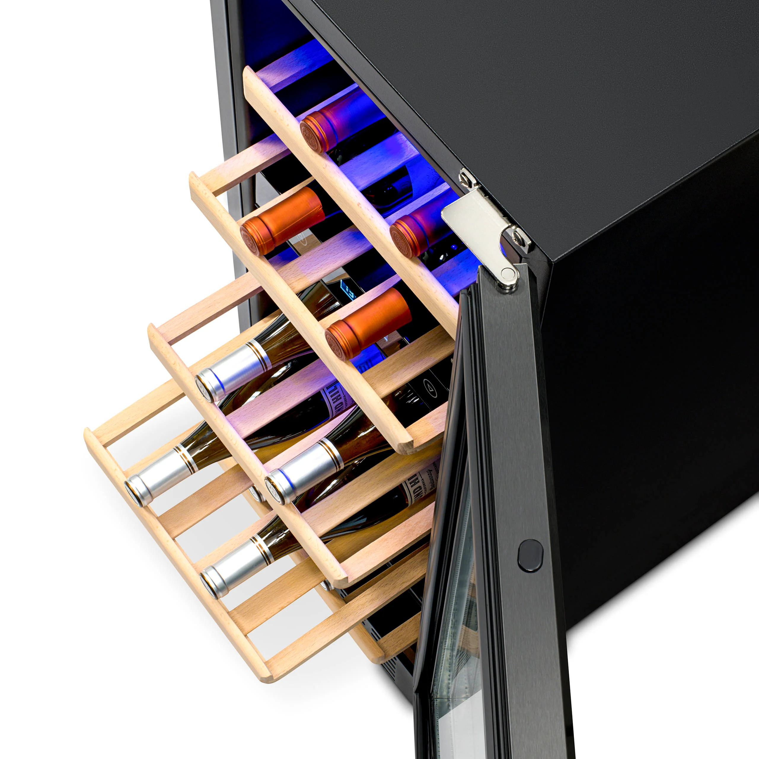 Cave à vin encastrable Newair® 2025, noire – 29 bouteilles – 14,8 zones