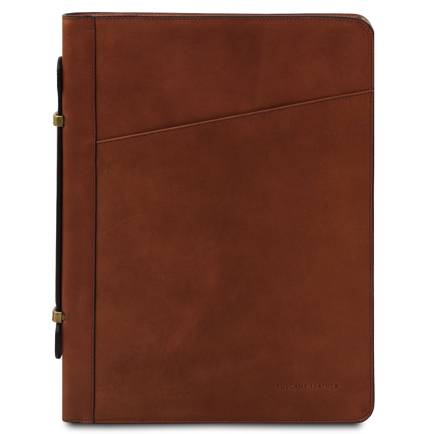 Costantino - Leather document case with handle | TL142545