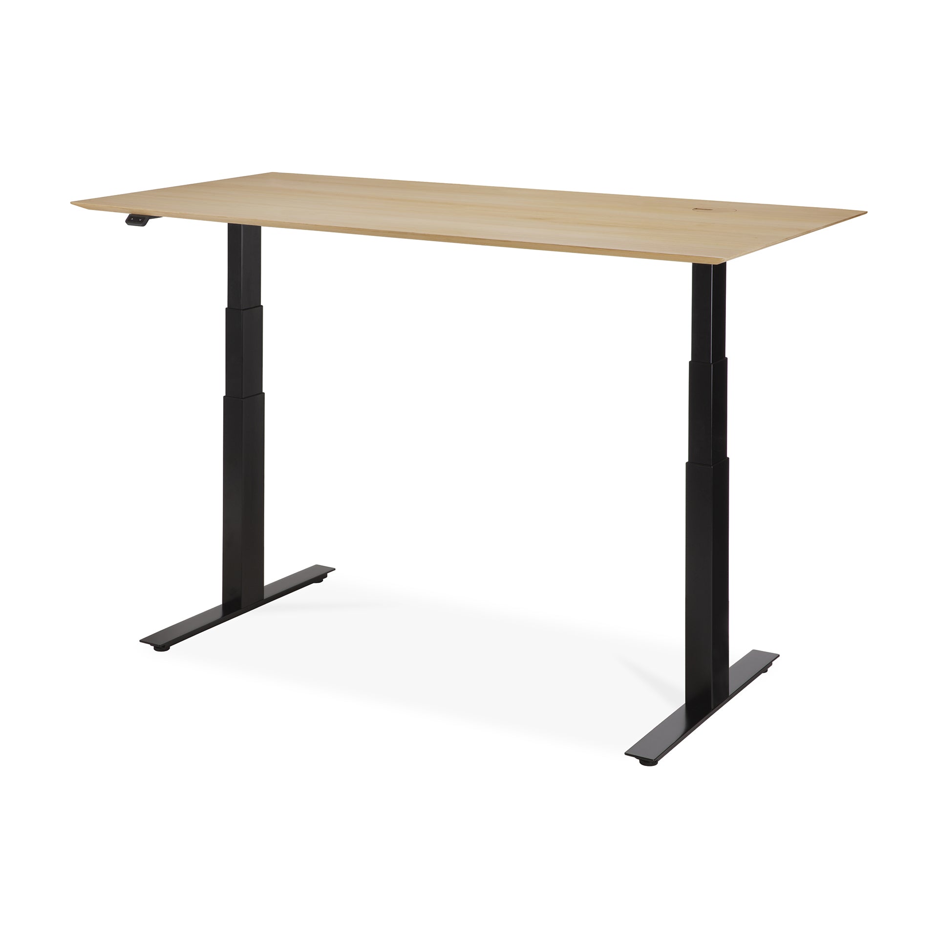 Bok Adjustable Desk - Oak