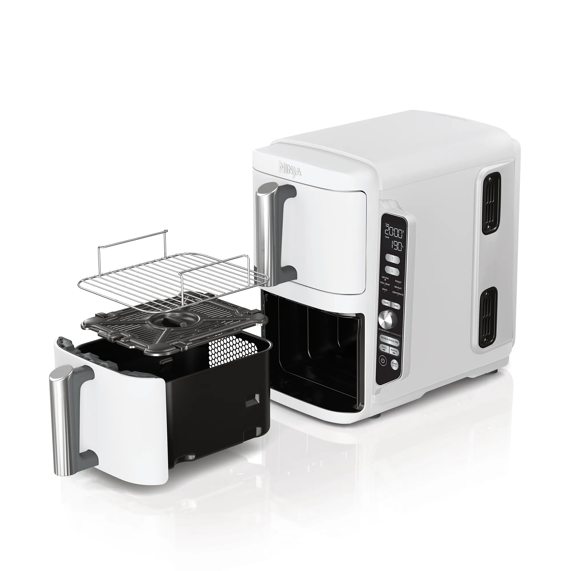 2025 Ninja DoubleStack™ XXXL 9,5L airfryer med 2 skuffer