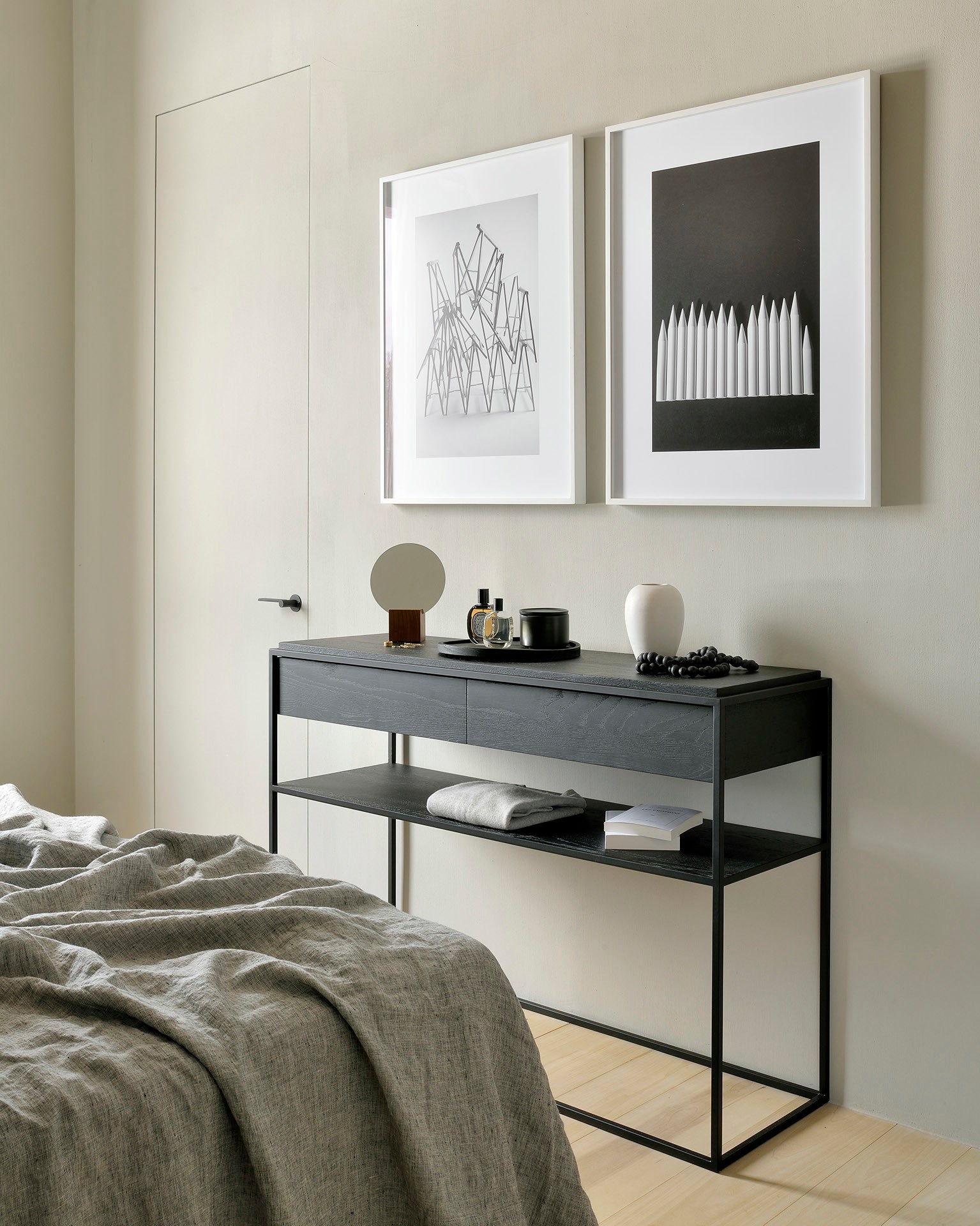 Consola Monolit - Roble Negro