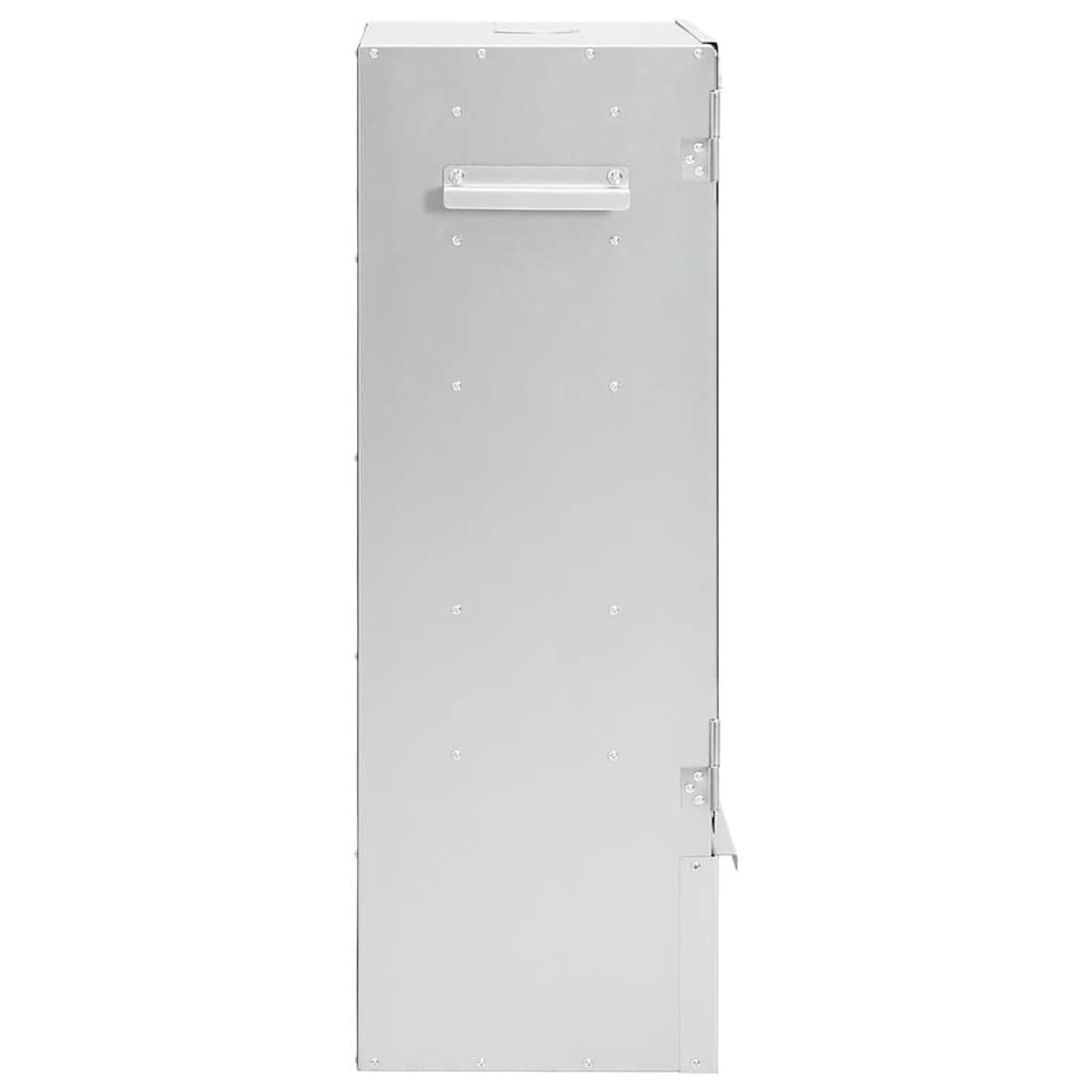 Four fumoir pour barbecue Vidaxl avec générateur de fumée froide en acier galvanisé