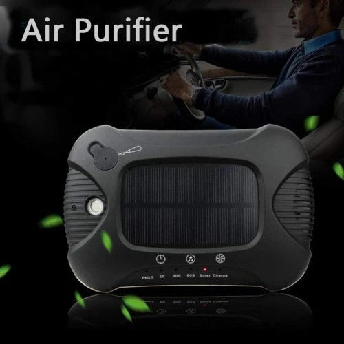 Purificateur d'air pour voiture MAG.AL avec diffuseur d'arômes, brumisation automatique, éliminateur de PM 2,5, humidificateur d'air frais et port USB avec filtre HEPA, blanc