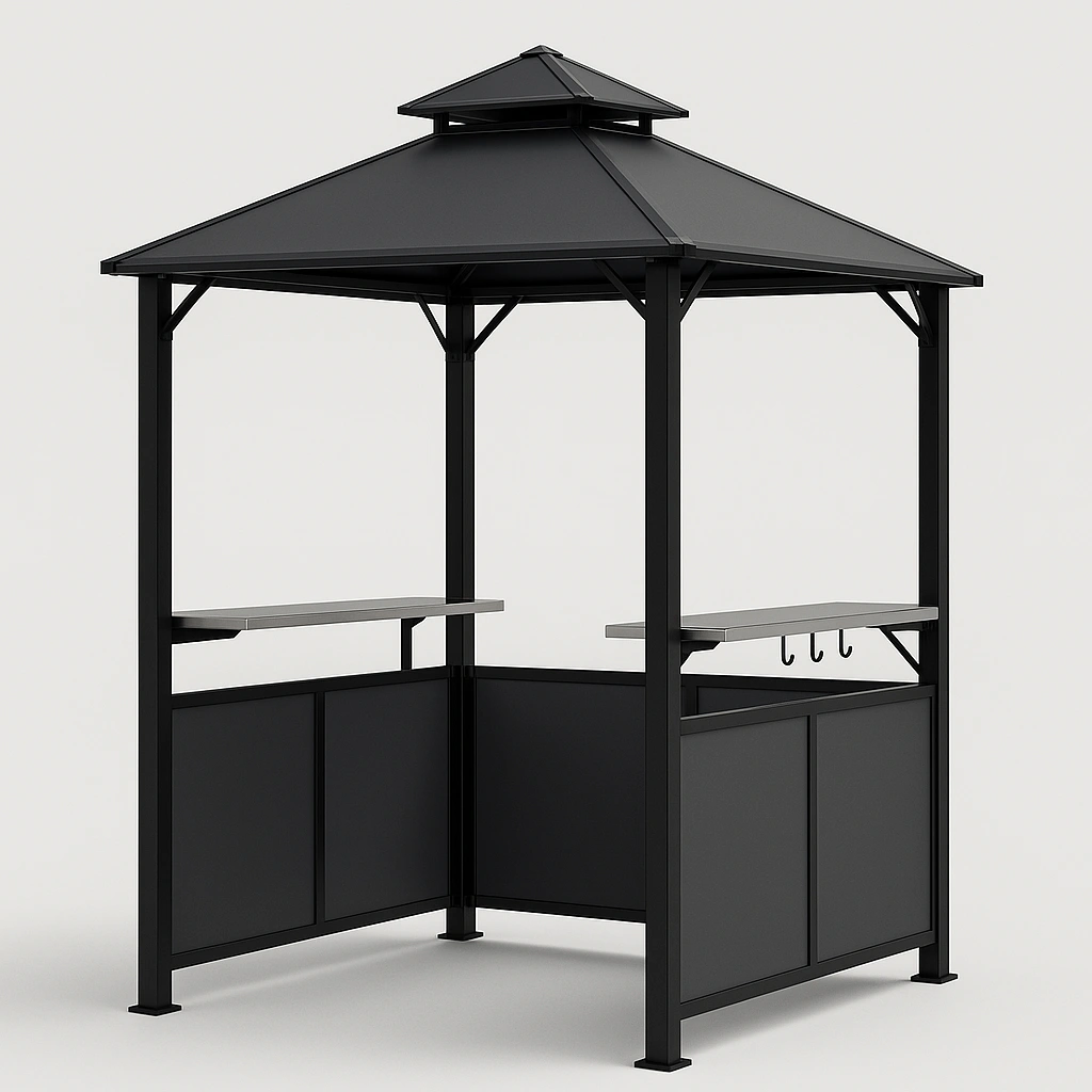 Gazebo barbecue d