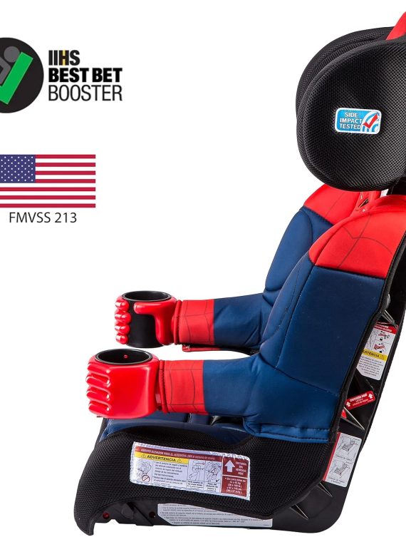 Siège auto enfant KidsEmbrace Marvel Spider-Man 2-en-1 (modèle 2025) avec système LATCH et harnais réglable. Souhaiteriez-vous une version légèrement plus courte ou plus détaillée ?