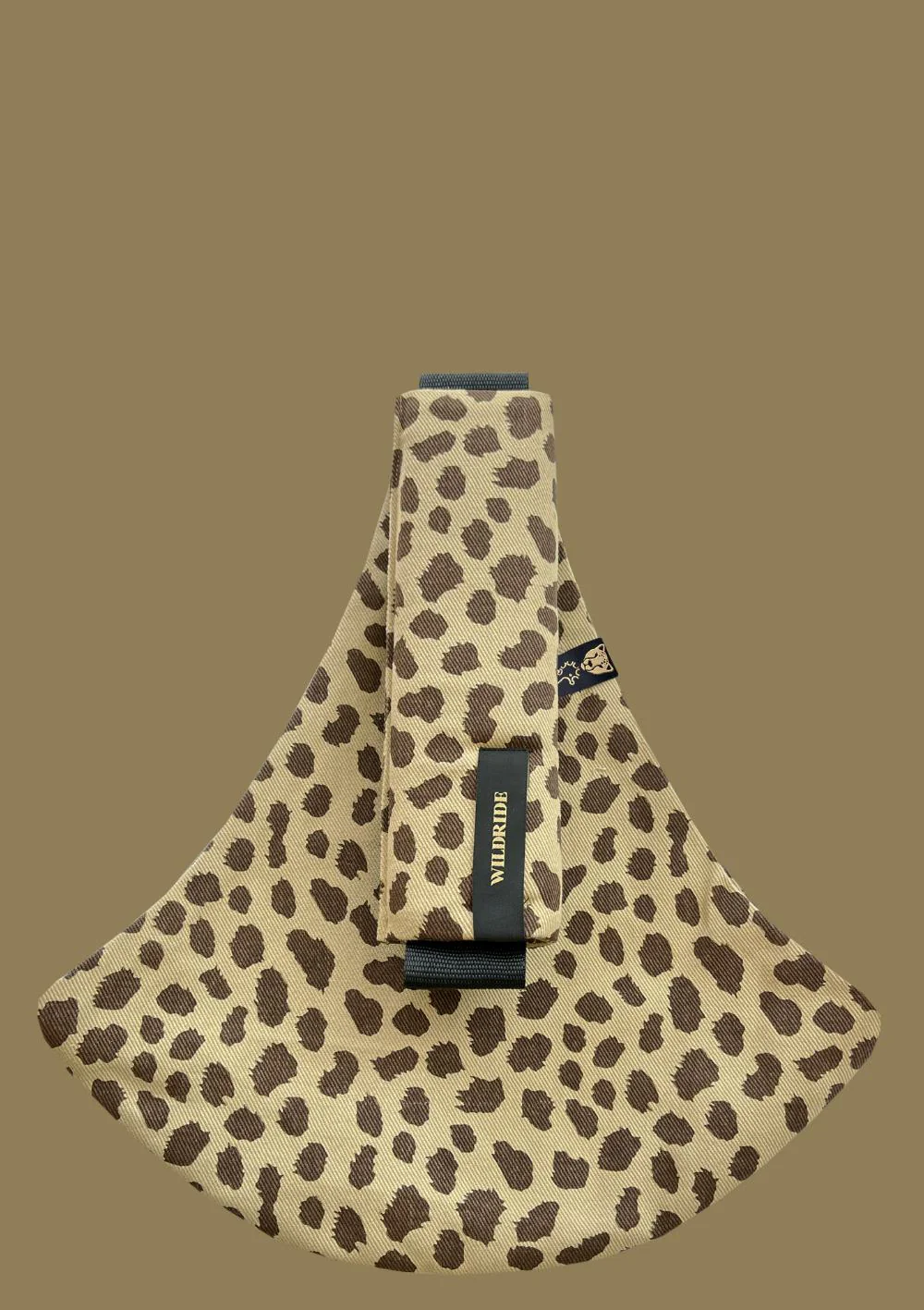 2025 WILDRIDE Ergonomische Babytrage mit Leopardenmuster – Komfortabel, praktisch und stilvoll für Kinder von 9 Monaten bis 4 Jahren