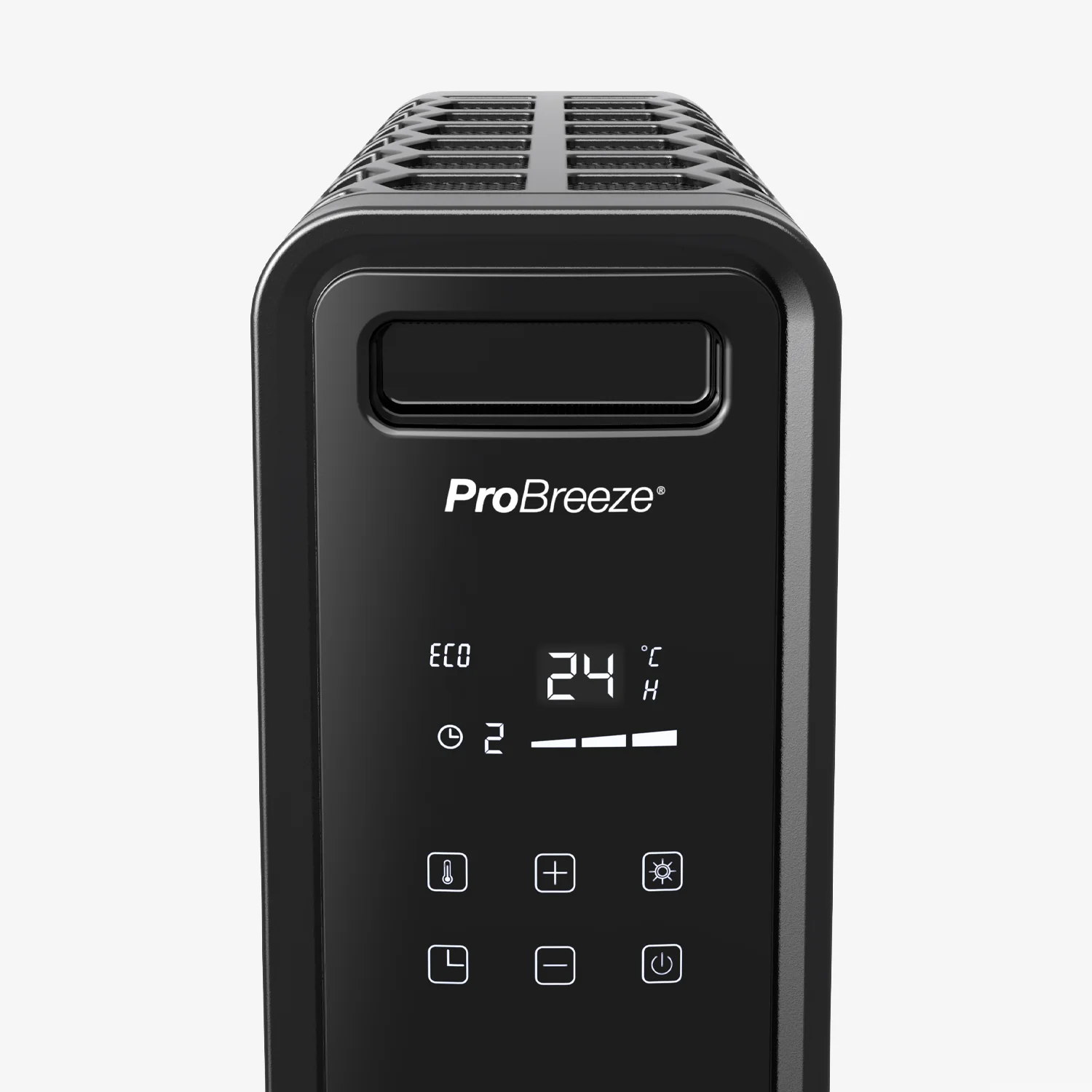 Radiateur numérique sans huile de 2000 W avec mode éco