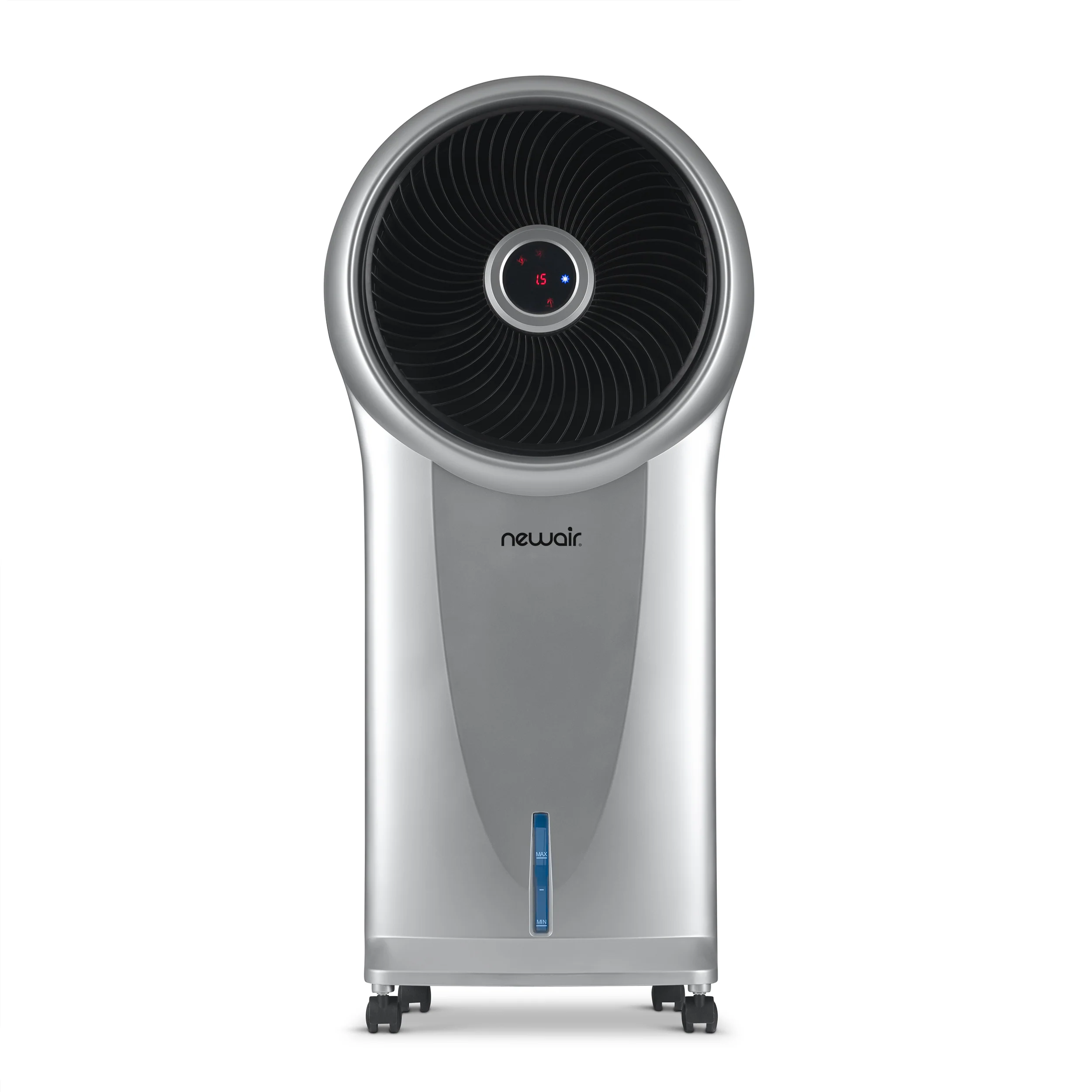 2025 Newair® Fordampningsluftkøler og bærbar ventilator 470 CFM – Sølv