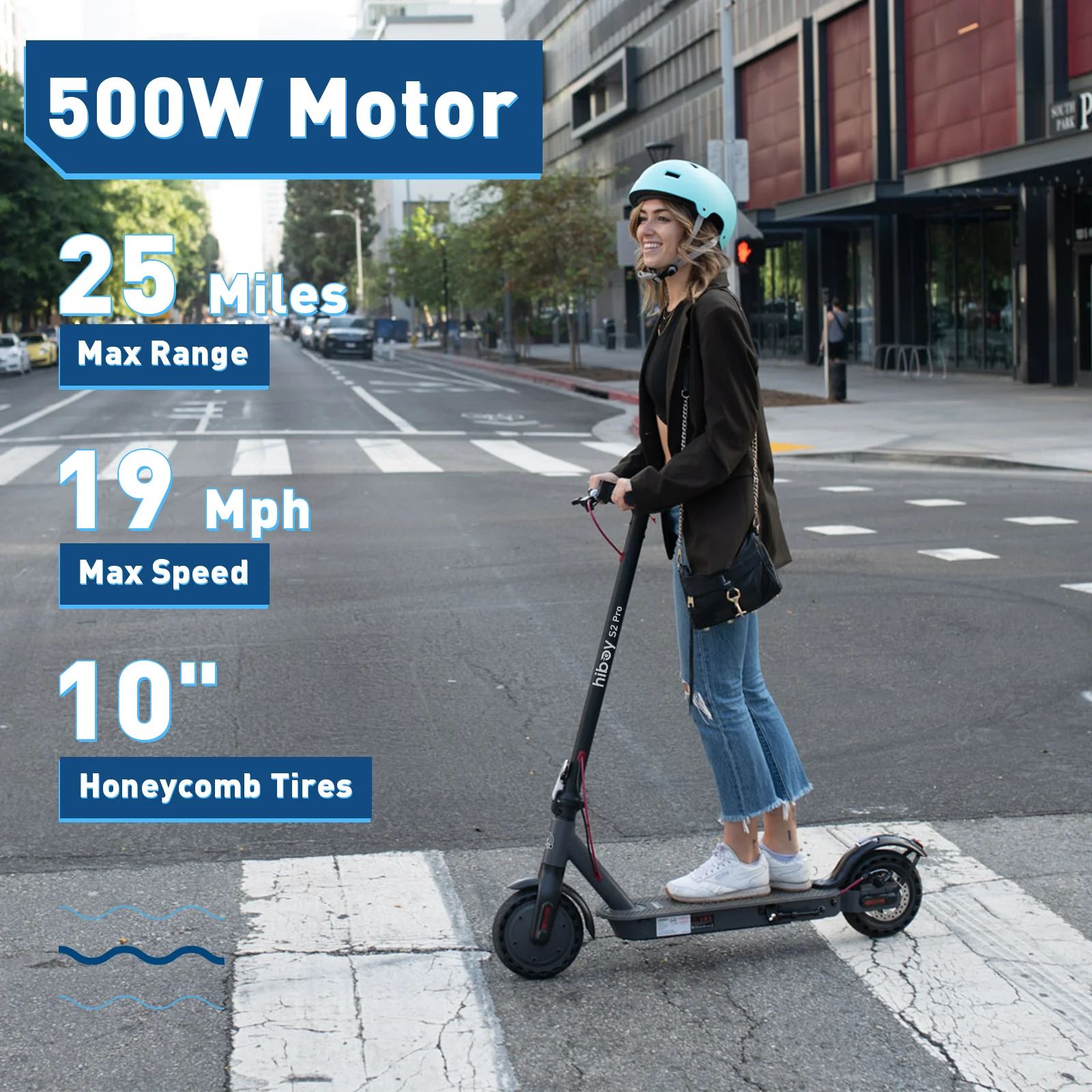 2025 Hiboy S2 Pro el-scooter til daglig pendling