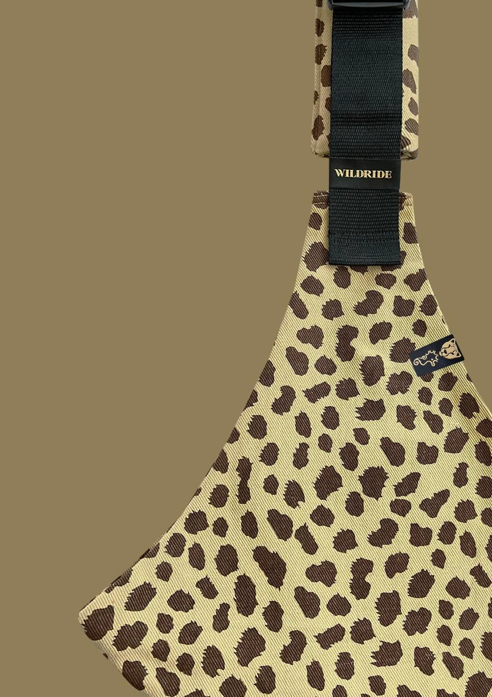 2025 WILDRIDE Ergonomische Babytrage mit Leopardenmuster – Komfortabel, praktisch und stilvoll für Kinder von 9 Monaten bis 4 Jahren