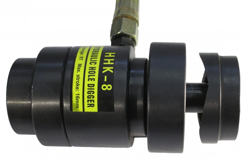 Hydraulische Stanzmaschine 2025 für Bleche 9T / Ø16–51 mm – Modell K-8-A