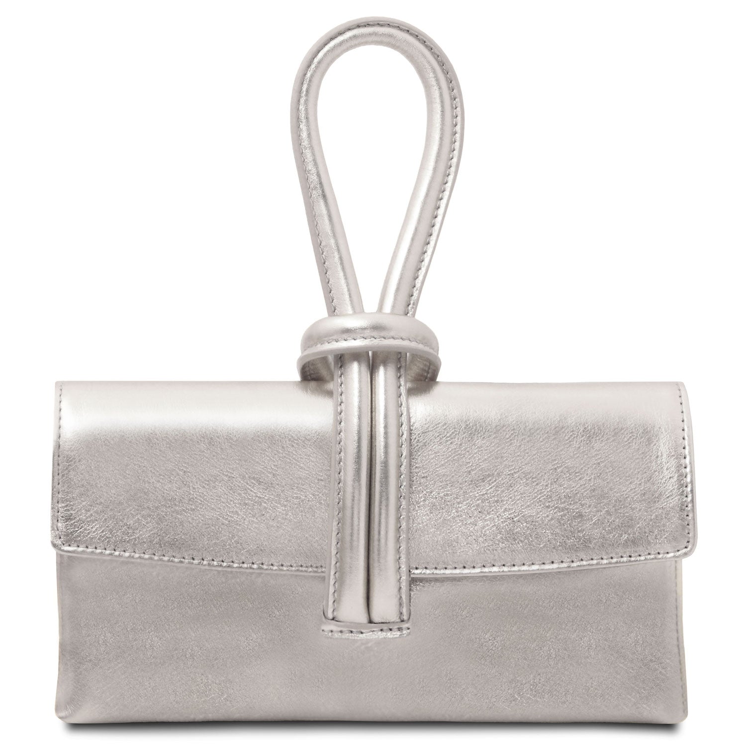 TL Bag - Metallic leather clutch | TL141993