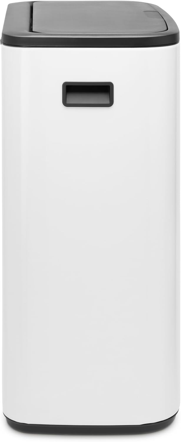 Brabantia Abfalleimer, Stahl matt, Anti-Fingerprint, 2 x 30 l