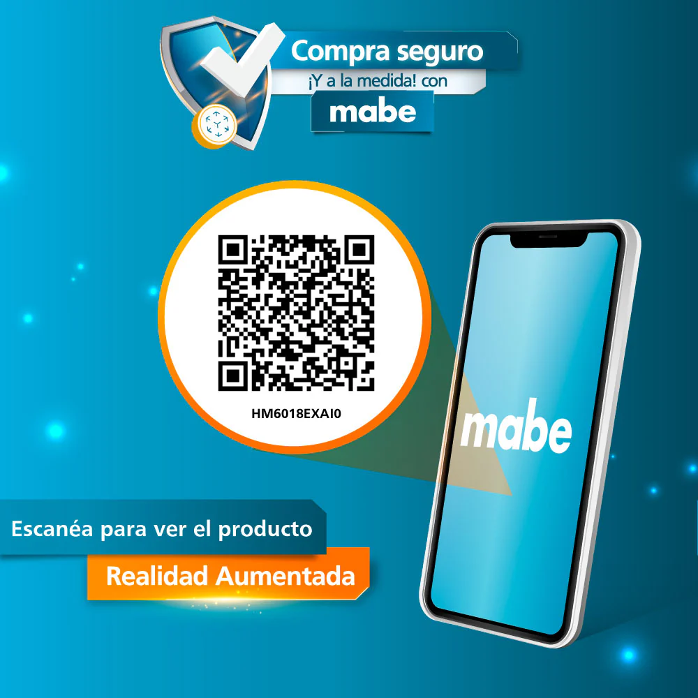 2025 Indbygget ovn HM6018EXAI0 67 liter Mabe