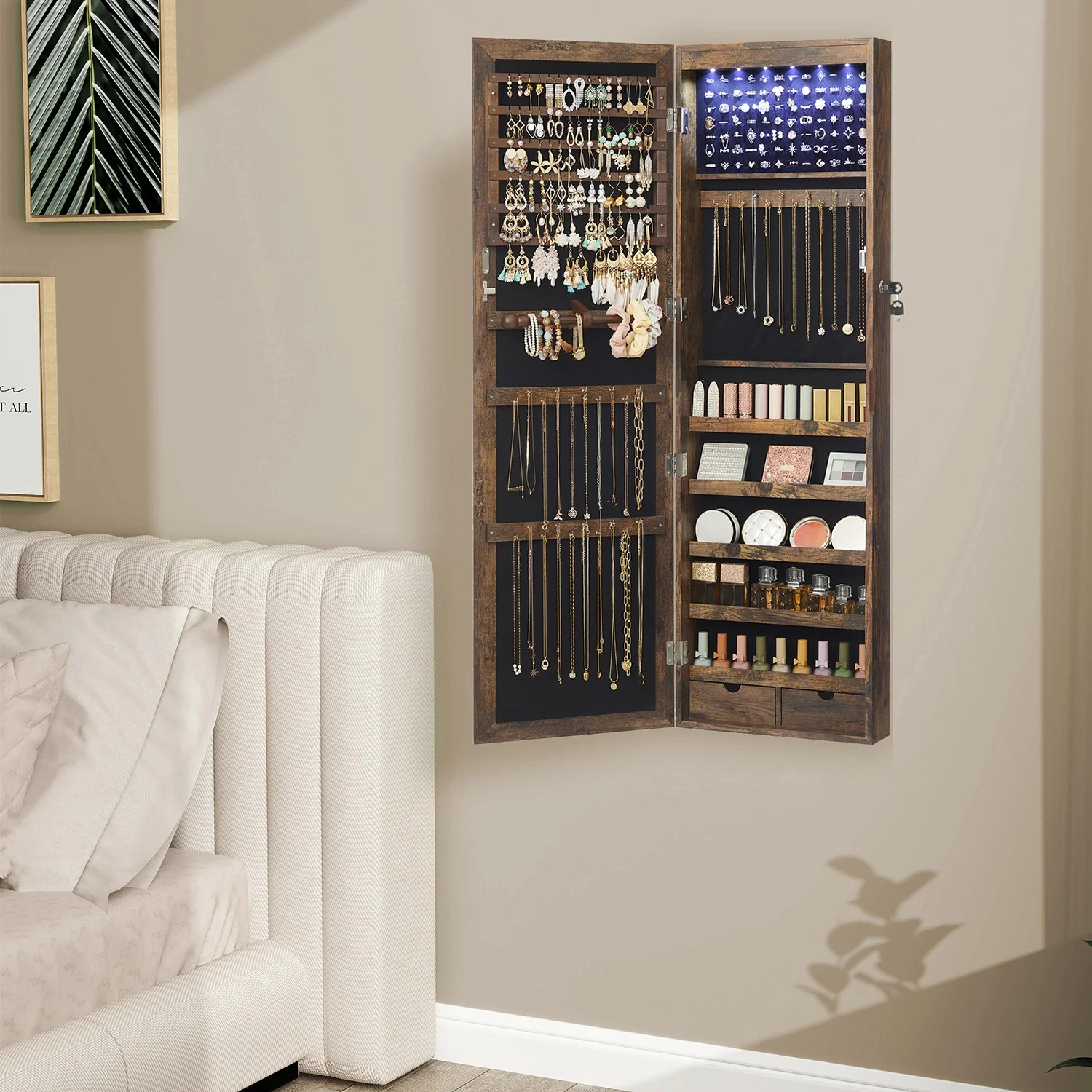 2025 SONGMICS smykkeskab JJC93GY