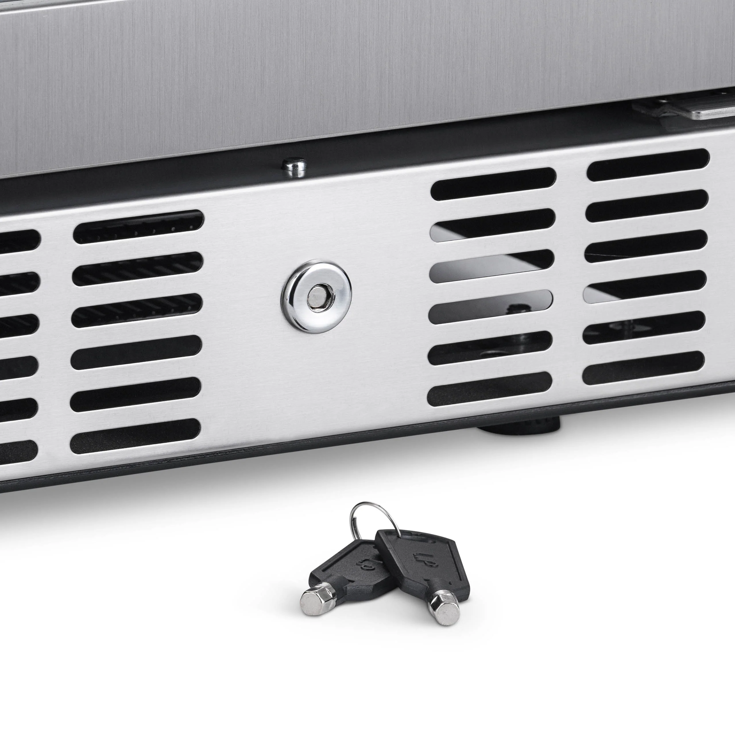 2025 Newair® Indbygget drikkevarekøleskab med dobbelt zoner – 48 dåser og 9 flasker – 15 tommer