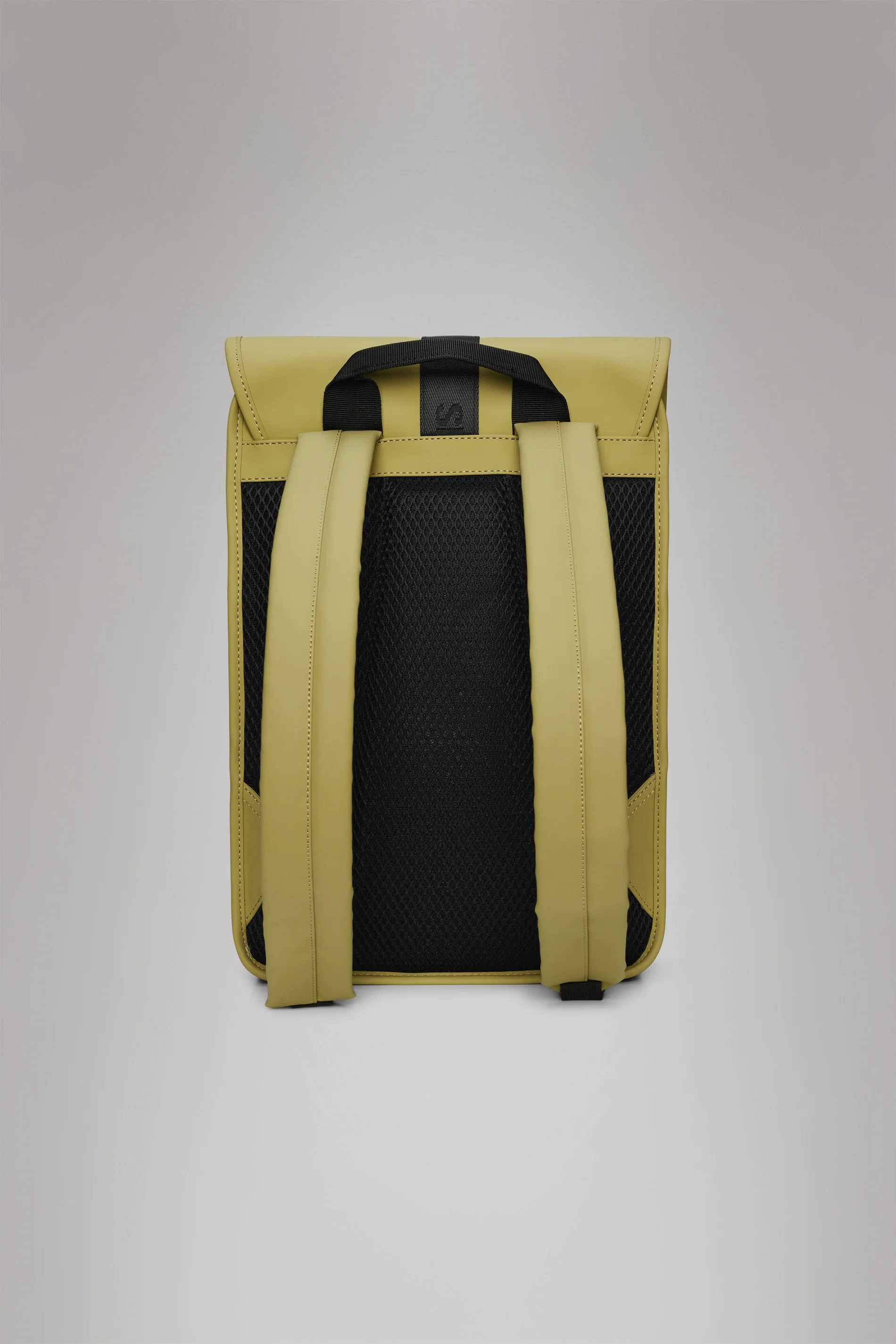 2025 Trail Backpack Mini – Vandafvisende dagrygsæk (15) med klap og gummispænde – PU-stof – Polstret laptoprum