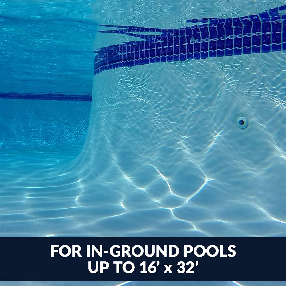 Hayward W3PVS20JST Poolvergnuegen Saug-Poolreiniger für eingelassene Pools bis zu 4,8 x 9,7 m (Automatischer Poolstaubsauger)