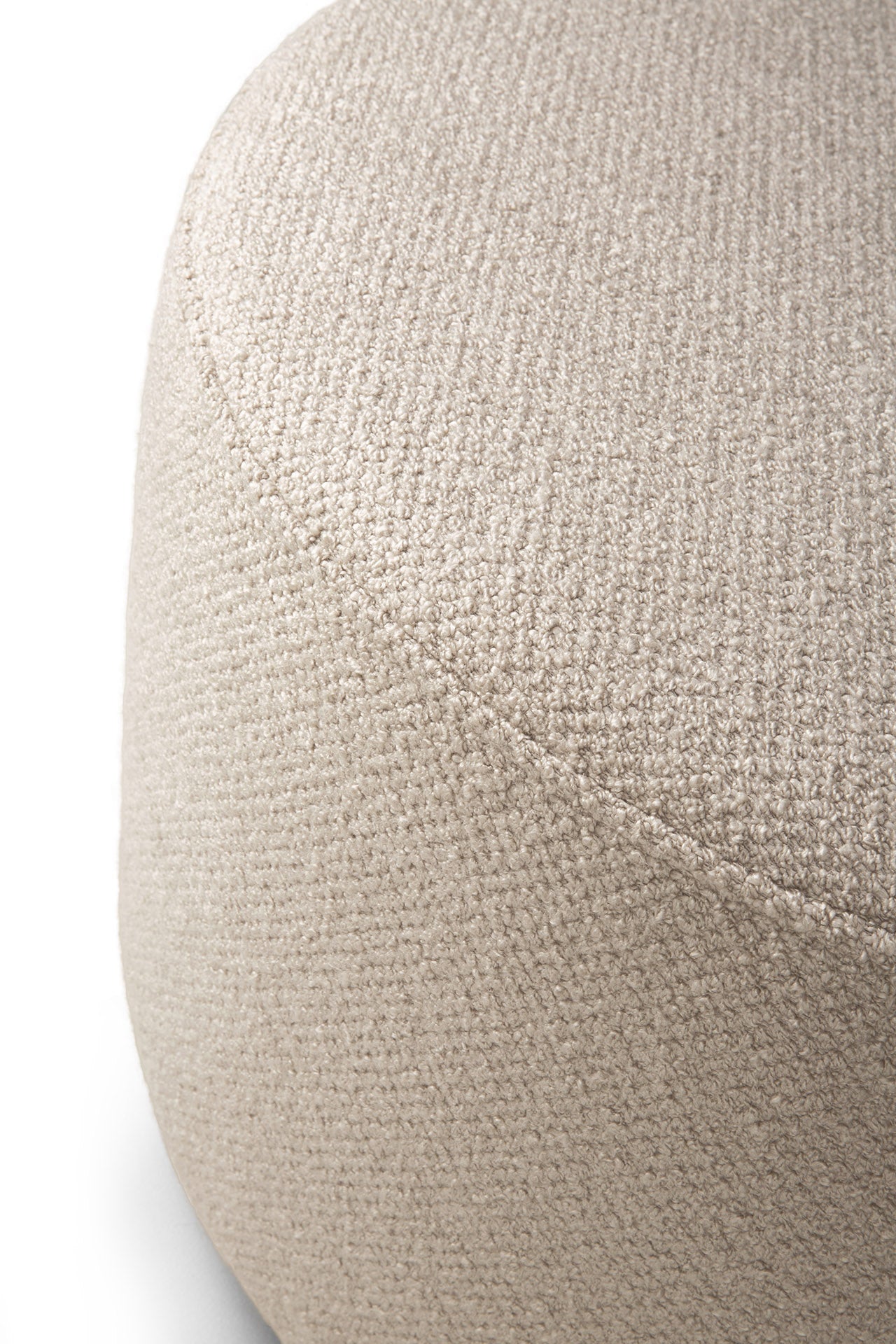 Puf Barrow - Blanco roto / Grande