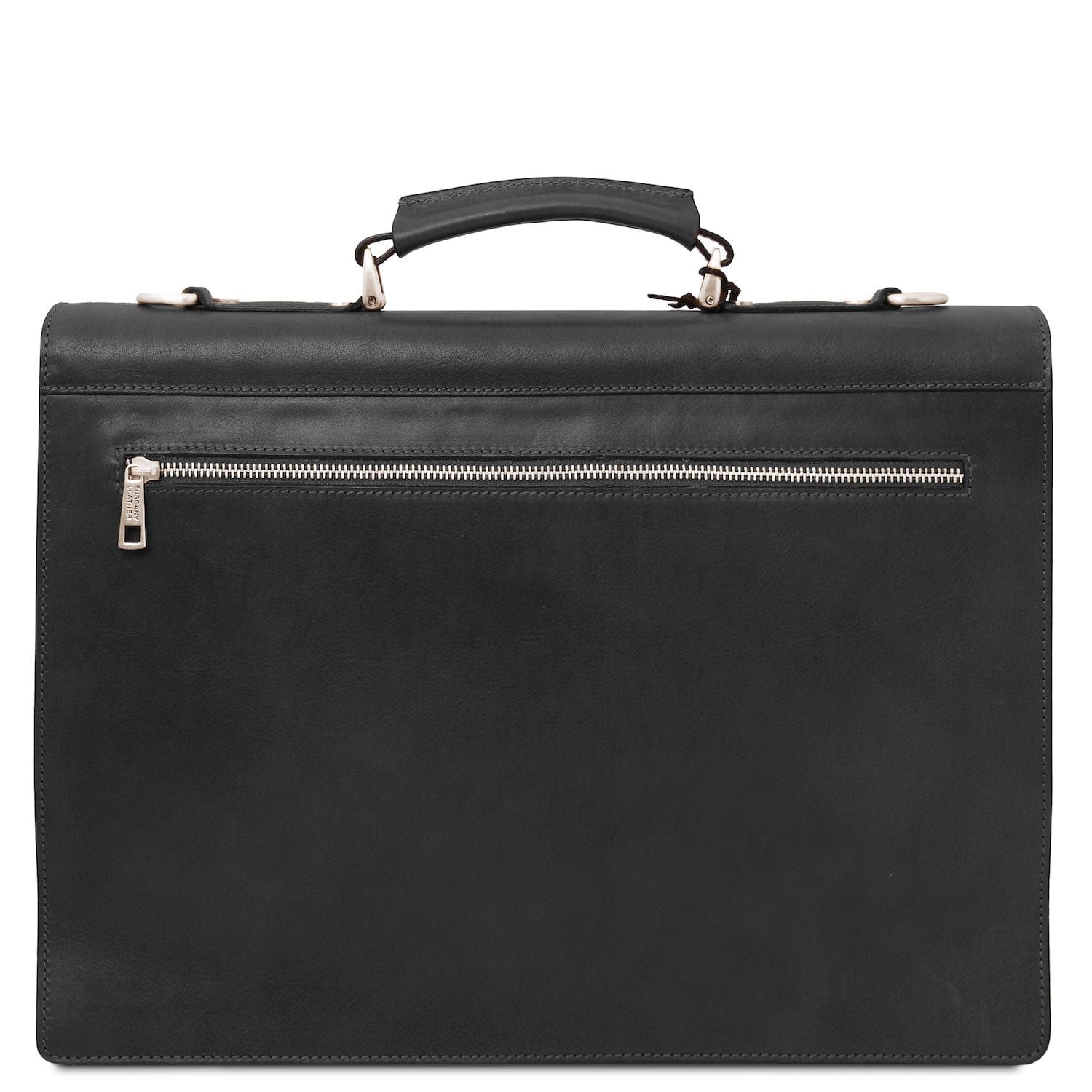 Cremona - 3 compartment matte leather briefcase | TL142448