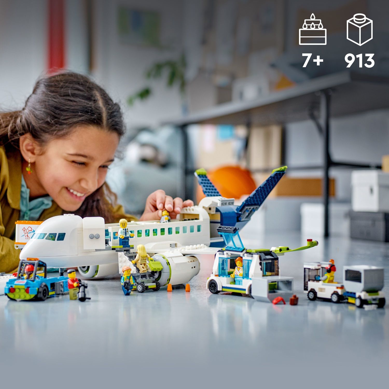 LEGO – City Passagierflugzeug 60367