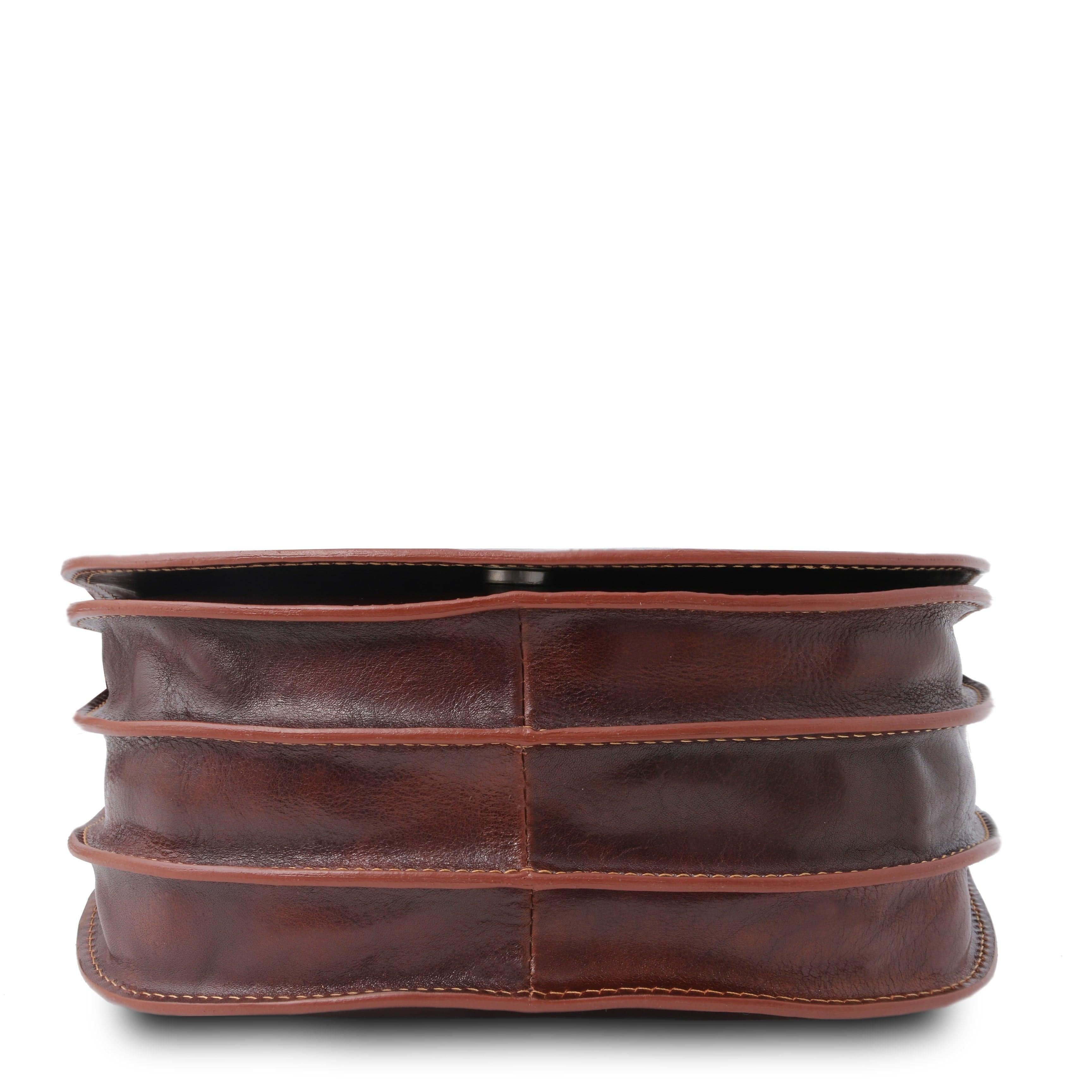 Isabella - leather saddle bag | TL9031