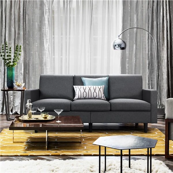 Yaheetech Moderne 3-personers sofa