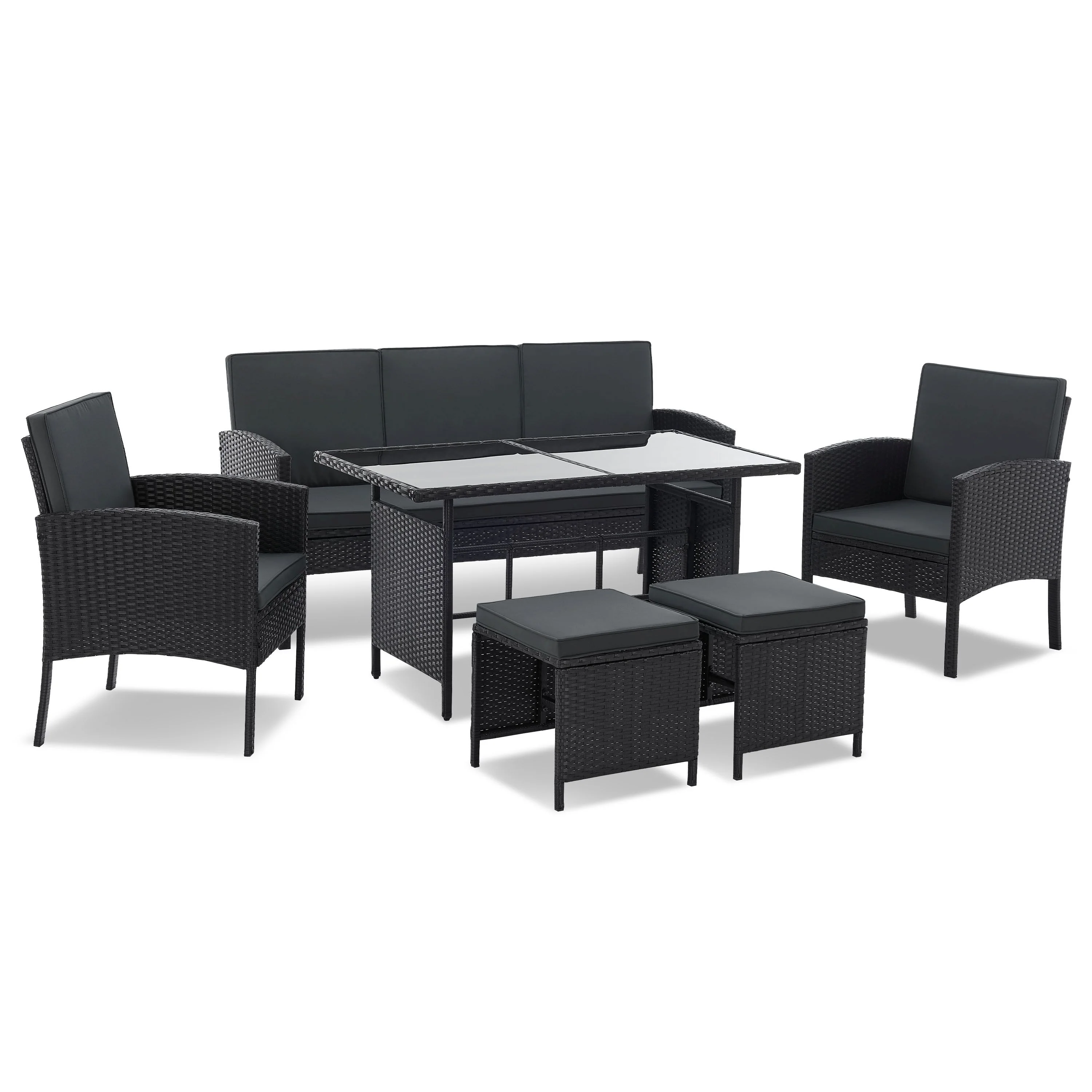 Ensemble de salon Turin en polyrotin 2025