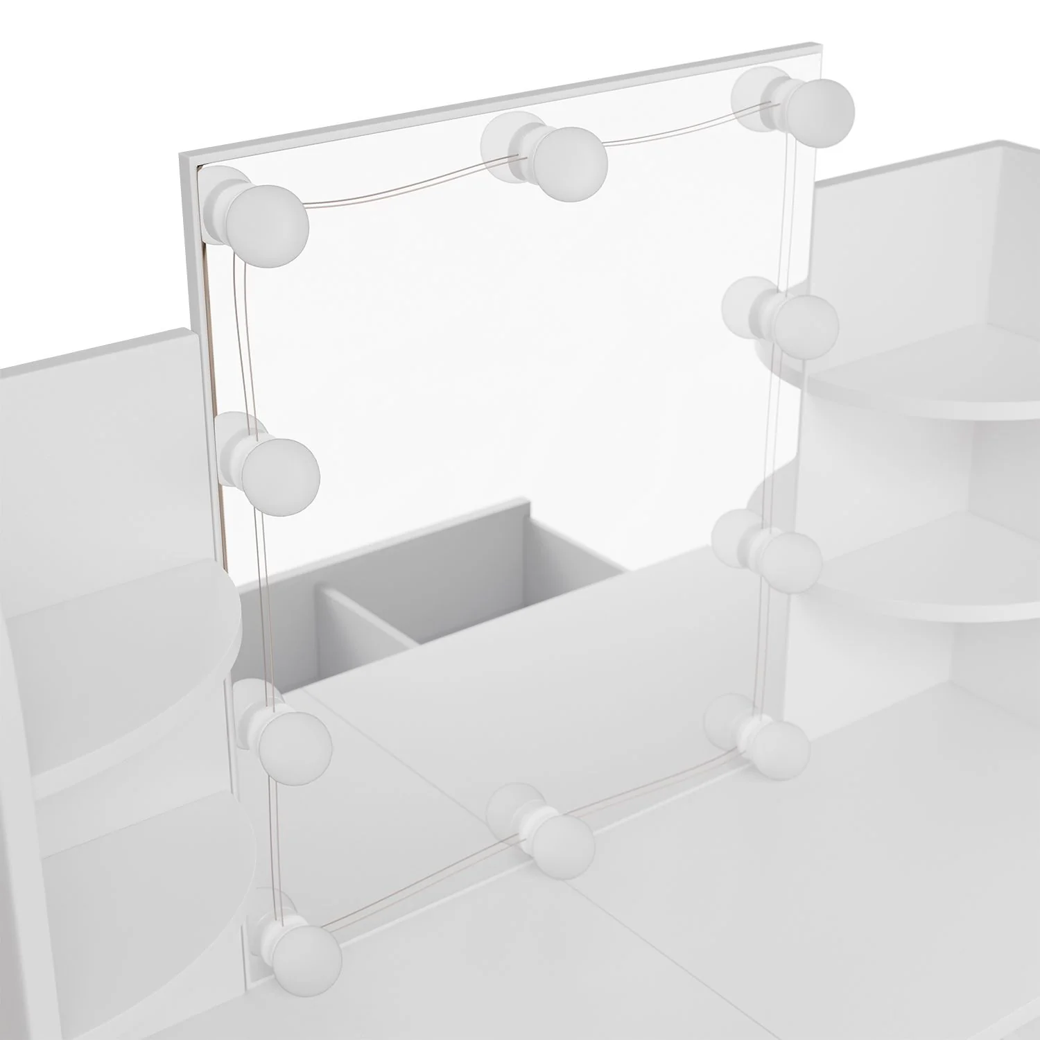 Bella Schminktisch 2025 mit LED-Beleuchtung